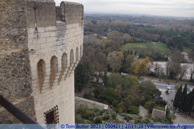 Photo ID: 050421, Entrance towers, Villeneuve-ls-Avignon, France