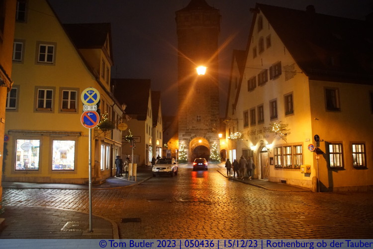 Photo ID: 050436, Behind the Rderturm, Rothenburg ob der Tauber, Germany