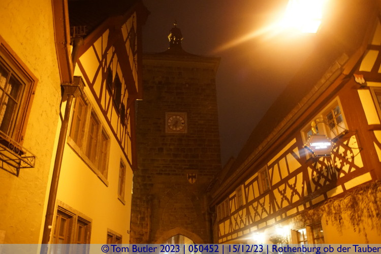 Photo ID: 050452, Behind Siebersturm, Rothenburg ob der Tauber, Germany