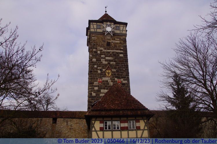 Photo ID: 050466, The Rderturm, Rothenburg ob der Tauber, Germany