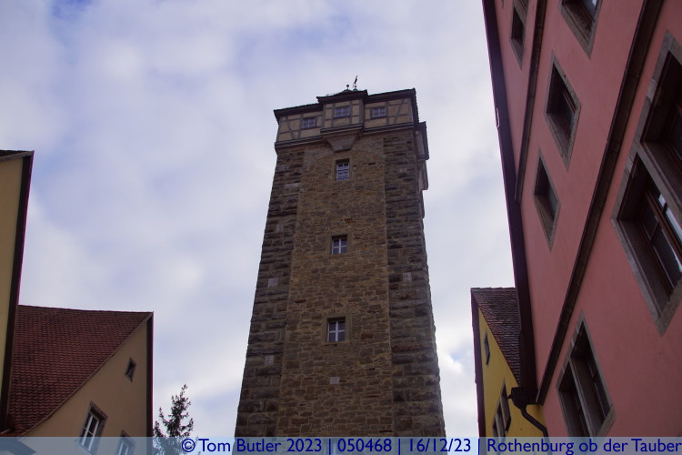 Photo ID: 050468, Behind the Rderturm, Rothenburg ob der Tauber, Germany