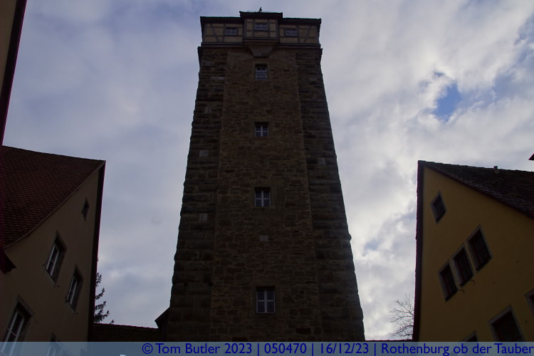 Photo ID: 050470, The Rderturm, Rothenburg ob der Tauber, Germany