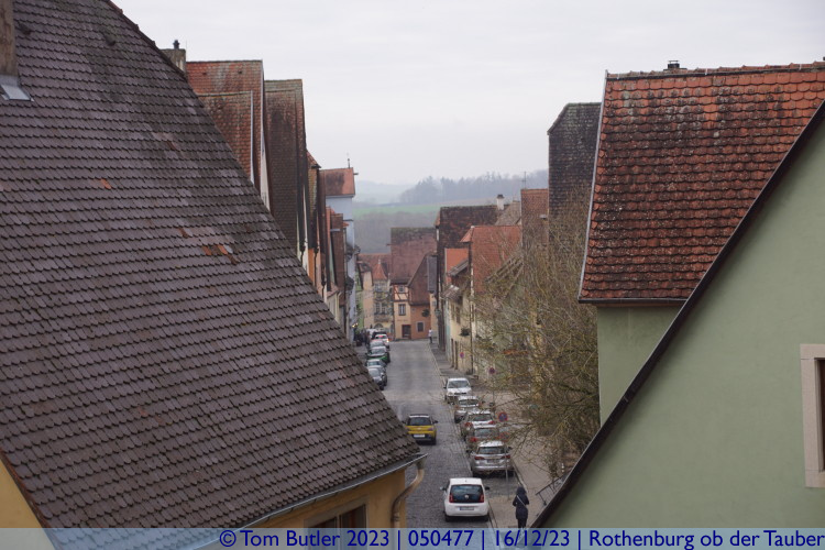 Photo ID: 050477, View from the walls, Rothenburg ob der Tauber, Germany