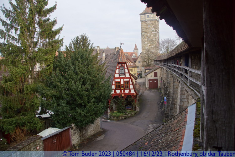Photo ID: 050484, Gerlachschmiede and Rderturm, Rothenburg ob der Tauber, Germany