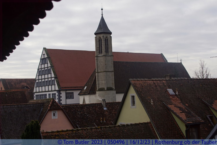 Photo ID: 050496, Spital-Kirche, Rothenburg ob der Tauber, Germany