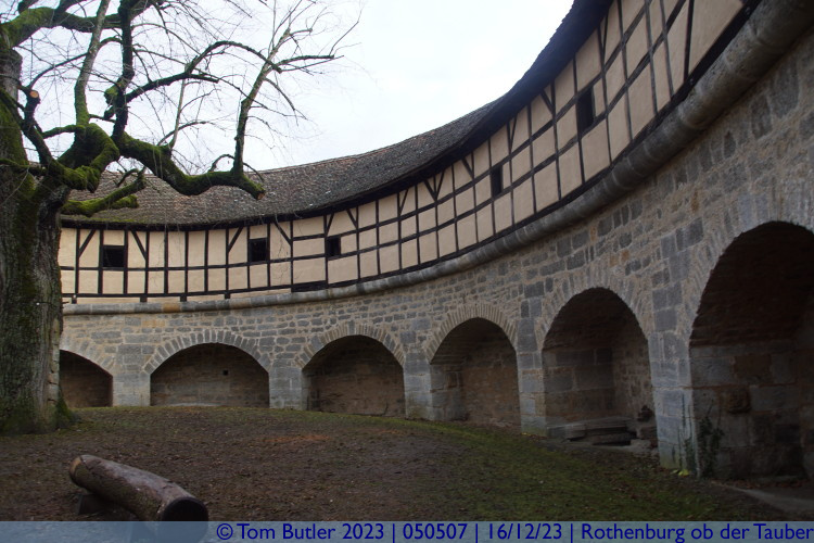 Photo ID: 050507, Inside the outer bastion, Rothenburg ob der Tauber, Germany