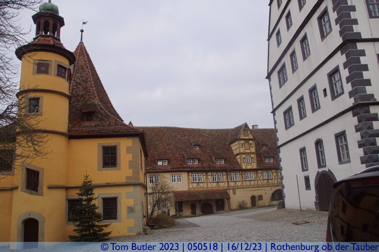 Photo ID: 050518, In the Spitalhof, Rothenburg ob der Tauber, Germany