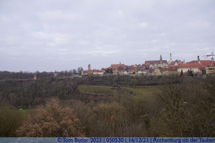 Photo ID: 050530, Terraces and city, Rothenburg ob der Tauber, Germany