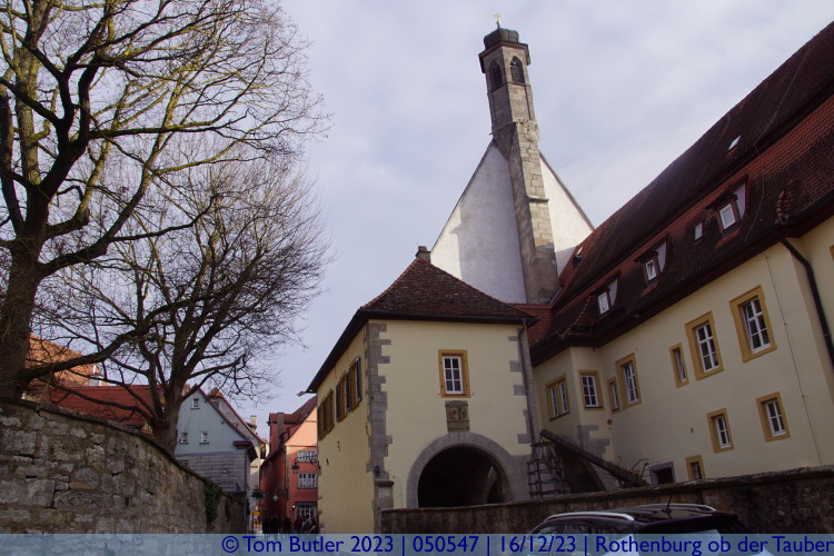 Photo ID: 050547, St. Johannis and the Criminal Museum, Rothenburg ob der Tauber, Germany