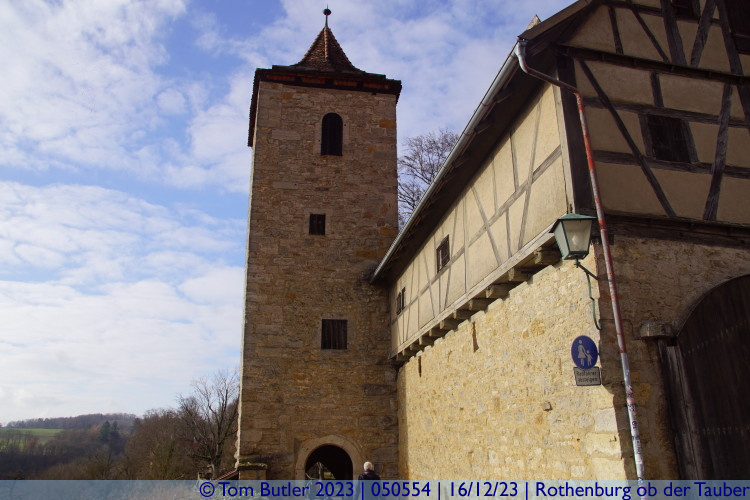 Photo ID: 050554, Franziskanerturm, Rothenburg ob der Tauber, Germany