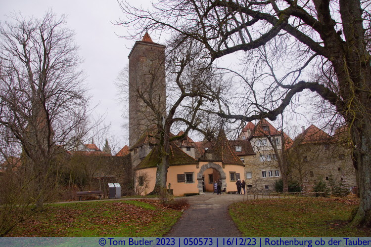 Photo ID: 050573, Burgtor, Rothenburg ob der Tauber, Germany