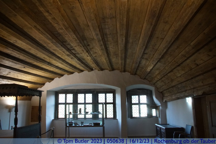 Photo ID: 050638, Arched ceiling, Rothenburg ob der Tauber, Germany
