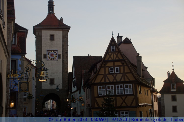 Photo ID: 050650, The buildings of Plnlein, Rothenburg ob der Tauber, Germany