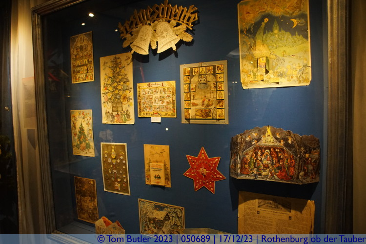 Photo ID: 050689, Advent Calendars, Rothenburg ob der Tauber, Germany