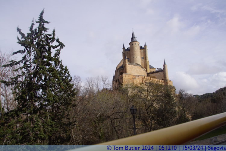 Photo ID: 051213, Below the Alczar, Segovia, Spain
