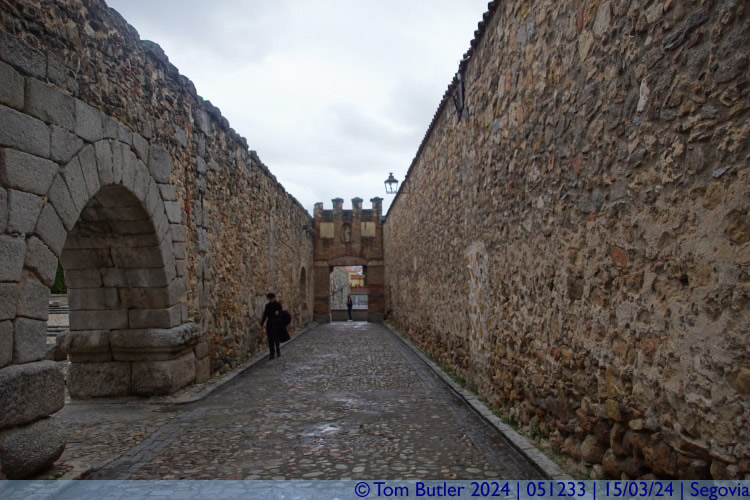Photo ID: 051233, Behind the Postigo Del Consuelo, Segovia, Spain