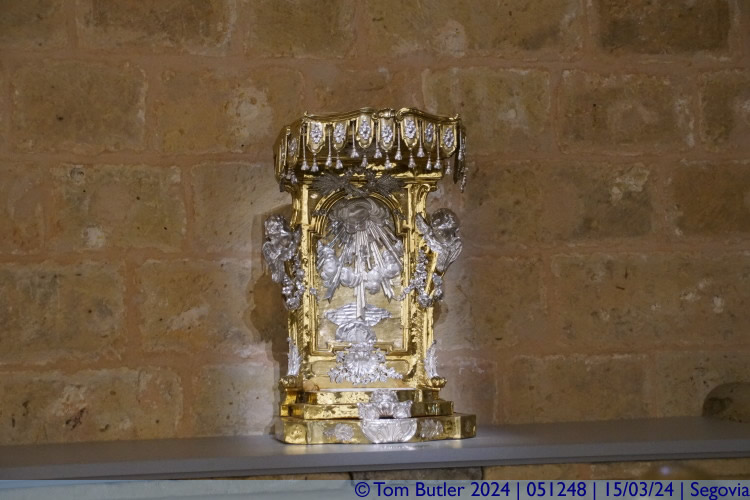 Photo ID: 051248, In the cathedral treasury, Segovia, Spain