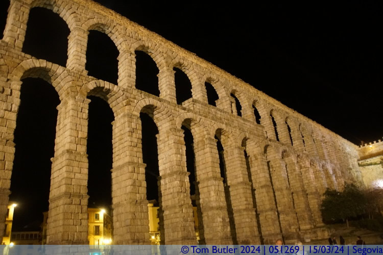 Photo ID: 051269, By the Aqueduct, Segovia, Spain