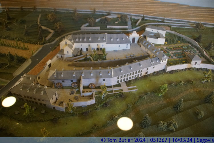 Photo ID: 051367, Model of the Mint, Segovia, Spain