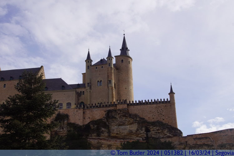 Photo ID: 051382, The pointy end of the Alczar, Segovia, Spain