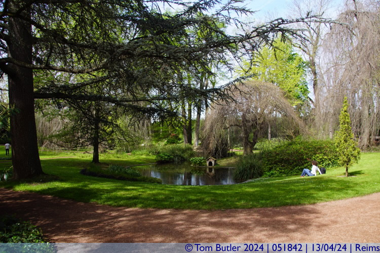Photo ID: 051842, Entering the Jardin d'Horticulture Pierre Schneiter, Reims, France