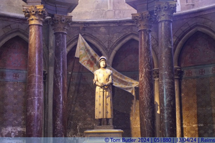 Photo ID: 051880, Joan of Arc, Reims, France