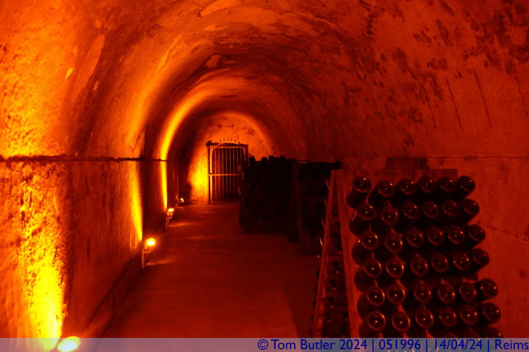 Photo ID: 051996, Down in Mumms cellars, Reims, France