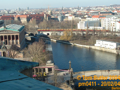 Photo ID: pm0411, View across Museum Islands from the top of the Berliner Cathedral, Berlin, Germany