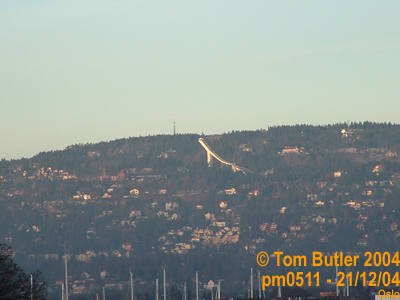 Photo ID: pm0511, The Ski jump seen from Vigelands Park, Oslo, Norway