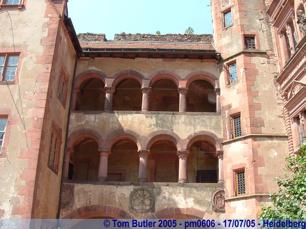 Photo ID: pm0606, Inside the ruins of Schlo Heidelberg, Heidelberg, Germany
