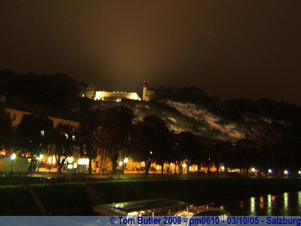 Photo ID: pm0610, Salzburg Fortress at night, Salzburg, Austria