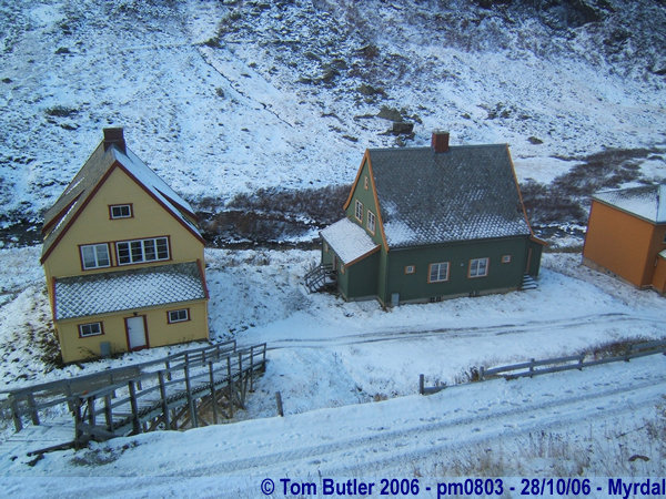 Photo ID: pm0803, Houses beneath the station, Myrdal, Norway