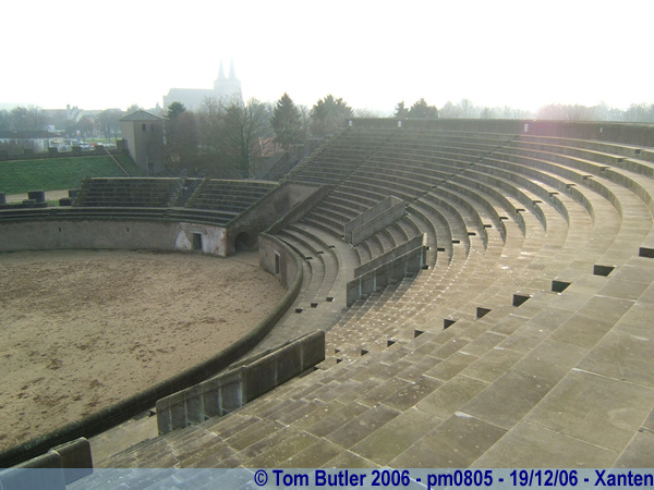 Photo ID: pm0805, In the amphitheatre at Colonia Ulpia Traiana, Xanten, Germany