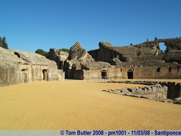 Photo ID: pm1001, The ruins of the Amphitheatre, Santiponce, Spain