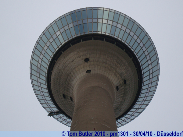 Photo ID: pm1301, The underside of the TV Tower, Dusseldorf, Germany
