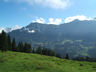 Photo ID: 003041, Lauterbrunnen valley from Mrren (45Kb)